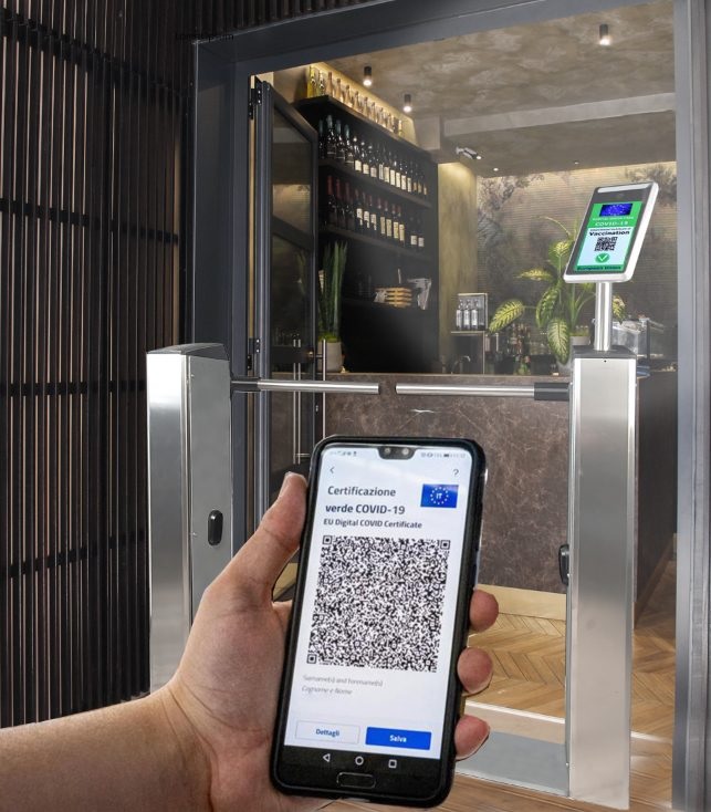 Green Pass: al via i gates automatici per il controllo degli accessi