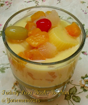 Sinar Kehidupanku**~::: Puding Susu Buah- Buahan