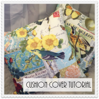 Cushion Cover Tutorial