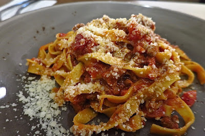 Lino Pasta Bar, tagliatelle bolognese