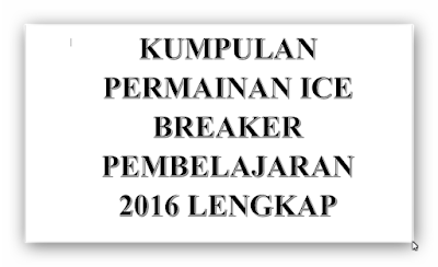Download Kumpulan Permainan Ice Breaker Lengkap 2016/2017