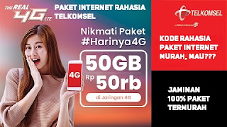 Paekt internet tersembunyi telkomsel