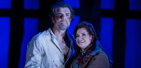 Grange Park Opera - La Fanciulla del West - Lorenzo Decaro, Claire Rutter - photo Robert Workman