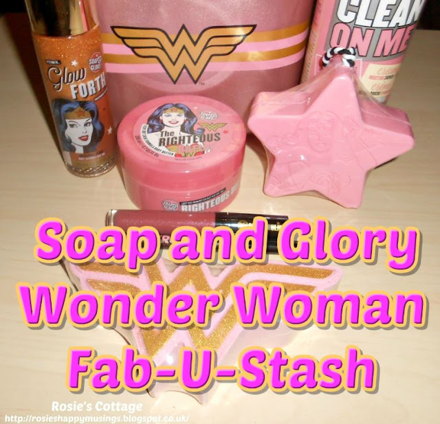 Soap And Glory Wonder Woman Fab-U-Stash Gift Set...