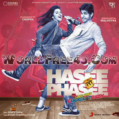 Poster Of Hindi Movie Hasee Toh Phasee (2014) Free Download Full New Hindi Movie Watch Online At worldfree4u.com