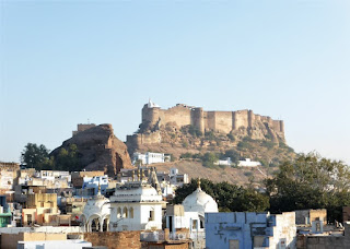 El fuerte de Jodhpur domina la ciudad