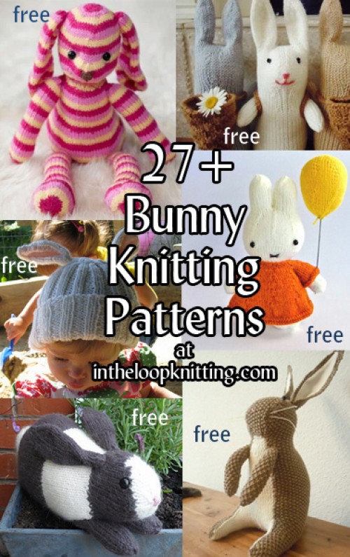 Bunny Rabbit Knitting Patterns