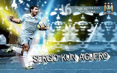 Kun Aguero Manchester City Best Player Wallpaper