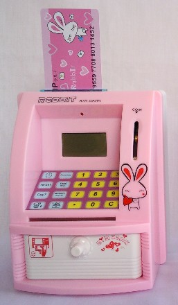 Celengan ATM Rabbit Toko Mainan  Anak  Mainan  Edukatif 