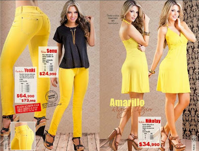 Pantalon y vestido amarillo de napoli C-17-1-15