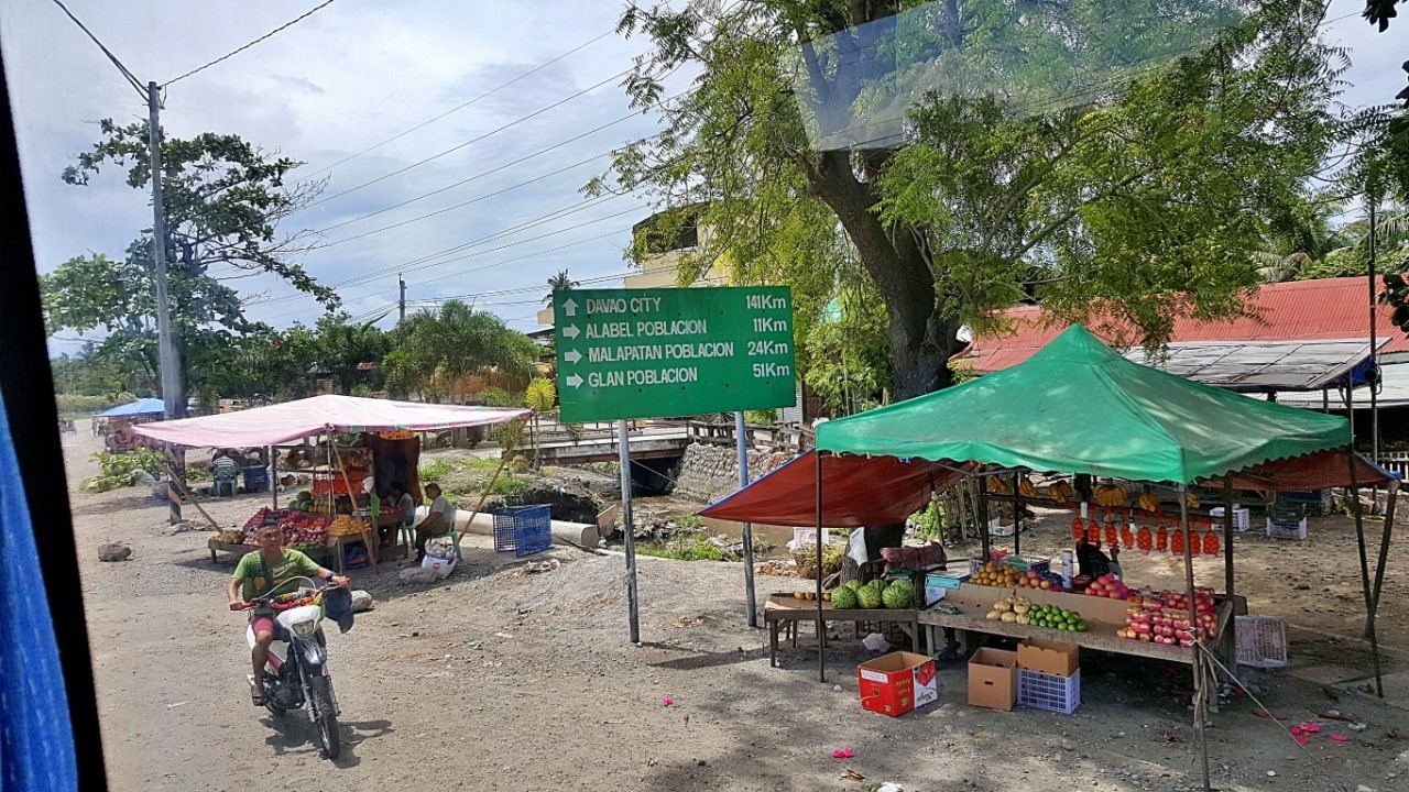 Digos-Makar Road and Sarangani-Davao Del Sur Coastal road Junction near Lagao Public Market