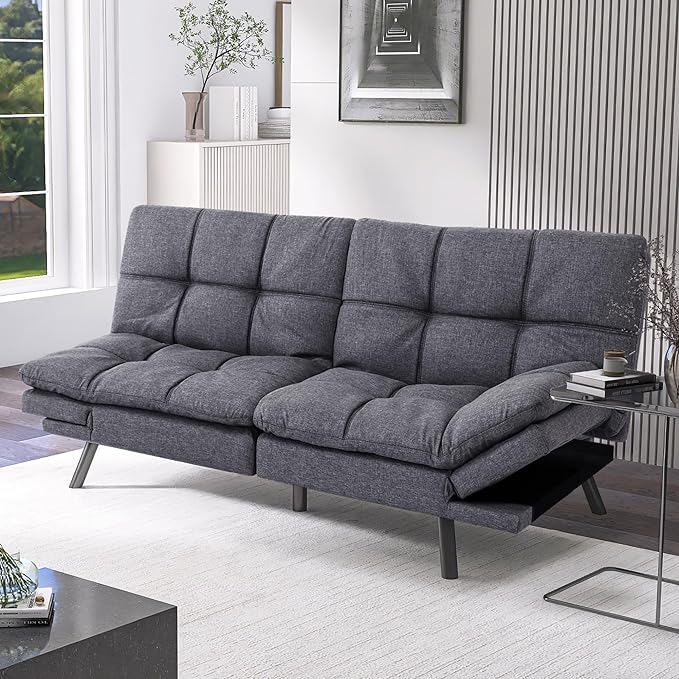 Maximize Comfort in Small Spaces with Hcore Convertible Futon Sofa Bed