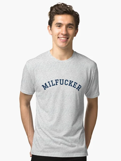 MILFUCKER mode parody t-shirt