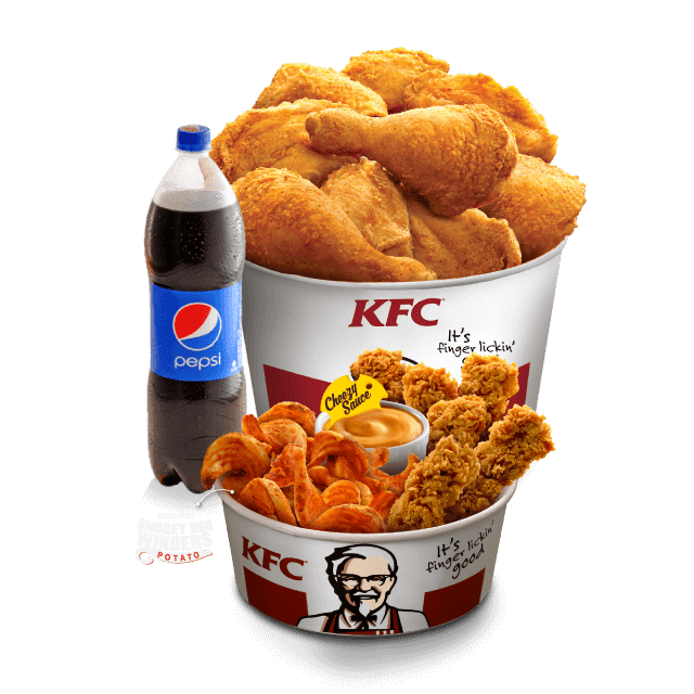 Harga KFC Bucket Berganda - Senarai Harga Makanan di Malaysia
