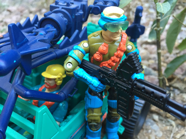 1993 Mirage, Mega Marines, Monster Blaster APC, Bazooka, Outback, Eco Warriors, Mudbuster, 1994 Ice Cream Soldier