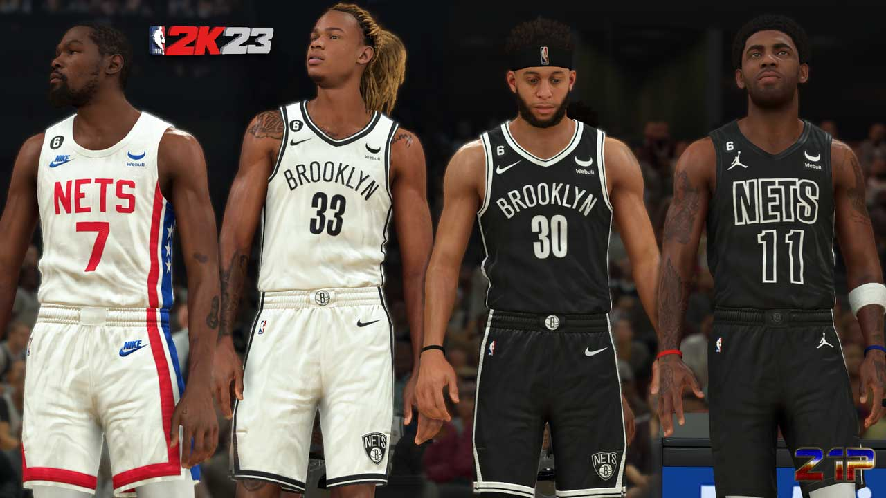 NBA2K20 Custom Jersey Showcase: Brooklyn Nets 