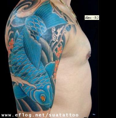 tattoo carpas. Tatuagem de carpa tattoo carpa