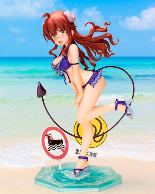 Figura de Shadow Mistress Yuko en bañador de la serie “The Demon Girl Next Door” - Kotobukiya