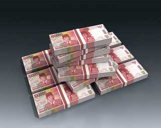 Indonesian Rupiah Banknote Papercraft