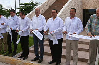 Inauguran el Gobernador y el Titular de la Semarnat el Centro de Educación Climática de Cancún