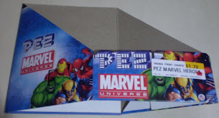Marvel Universe Pez display box #1