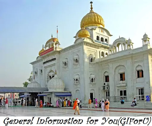 Gurudwara bangla sahib-Best Tourist Places to Visit in Delhi India-GIforU