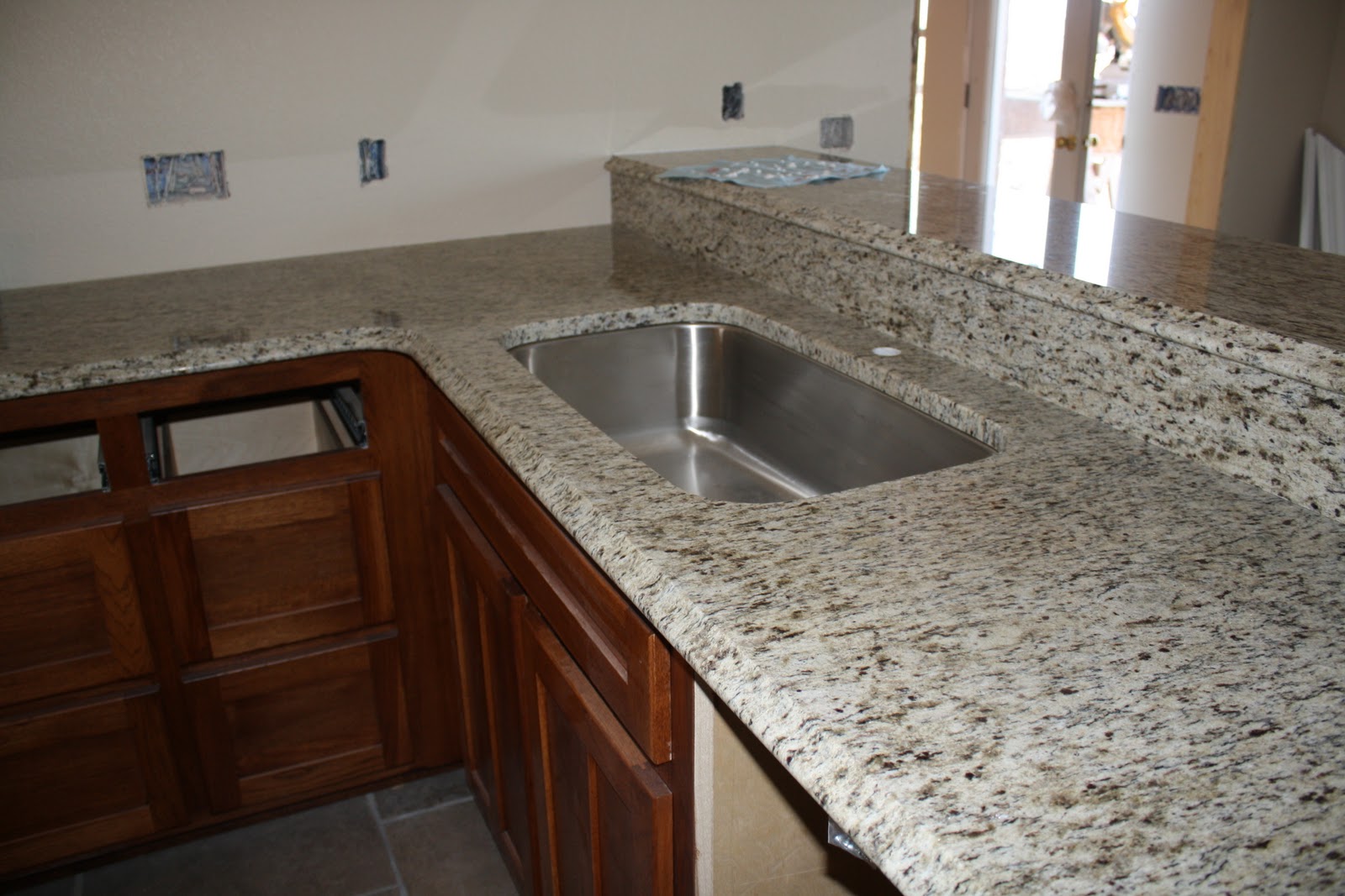 White Gray Granite