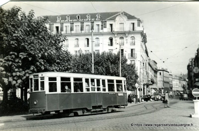 Tramway de Clermont-Ferrand hier.