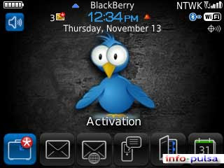 TwitterBerry - BlackBerry Theme