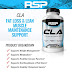  RSP CLA 1000 Conjugated Linoleic Acid Max Strength Softgels, Natural Stimulant Free Weight Loss Supplement, Fat Burner for Men & Women, 180 Count