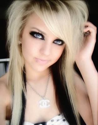 blonde girl Look to the pictures below and I am sure that you will