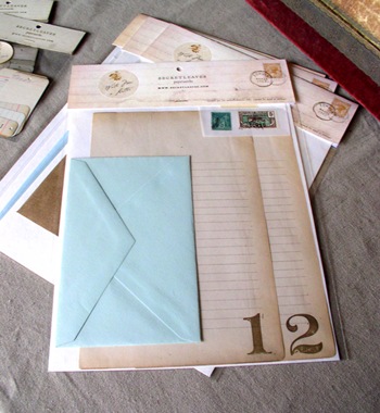 Write Me a Letter single letter kit