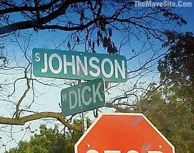 Dick's Johnson or Johnson's Dick?