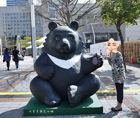 10 紙貓熊 1600貓熊之旅-台北 0224 台北市政府廣場展覽