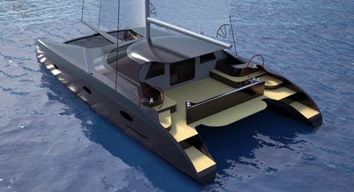 luxury catamaran: g-forge 1700 by schionning designs