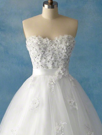 I Heart Wedding Dress Snow White Dress