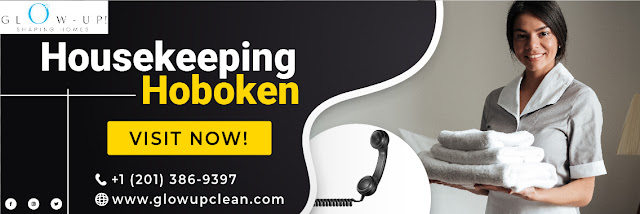 Glow up clean provides an exceptional housekeeping Hoboken service that you hire for your house where you’ll get an experienced housekeeper along with the best qualities and top-quality cleaning products.