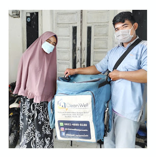 Jasa vakum kasur banjarmasin - cleanwell