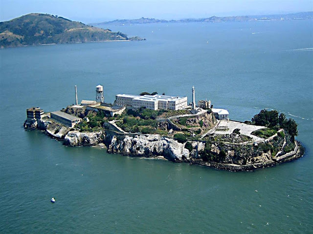 besplatne pozadine za desktop 1024x768 free download plaža ljeto more Alcatraz San Francisco California