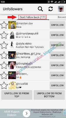 Aplikasi Untuk Mengetahui Unfollower di Instagram | Cek Unfollowers 