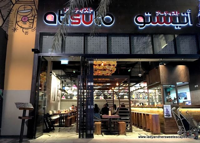 Atisuto Japanese restaurant Dubai