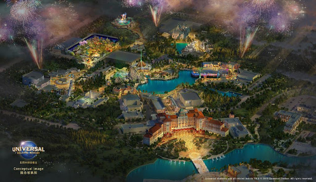 Universal Studios Beijing Concept Art Park Overview