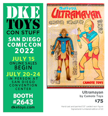 San Diego Comic-Con 2022 Exclusive Ultramayan Resin Figure by Camote Toys x DKE Toys