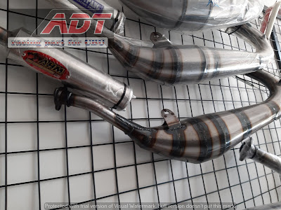 KNALPOT AHM 125Z UNDERBONE