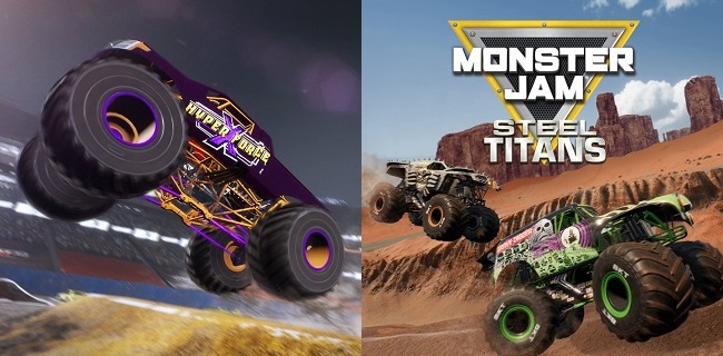 Monster Truck Championship and Monster Jam Steel Titans