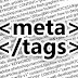 Cara membuat dan memasang meta tag di blogspot
