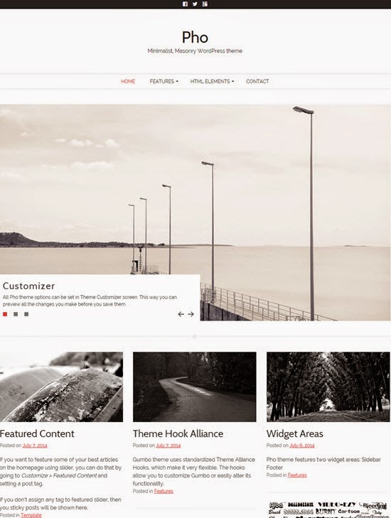 Pho WP Theme