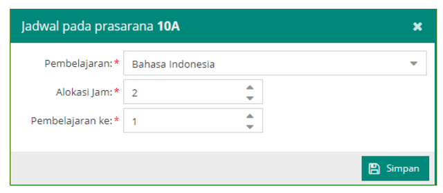  Selamat berjumpa sahabat dapodikdasmen dimanapun berada Cara Mengisi Jadwal Pelajaran di Aplikasi Dapodikdasmen Versi 2019