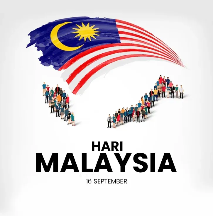 Koleksi Poster Hari Malaysia 2023 Ke-60 Simple Dan Menarik