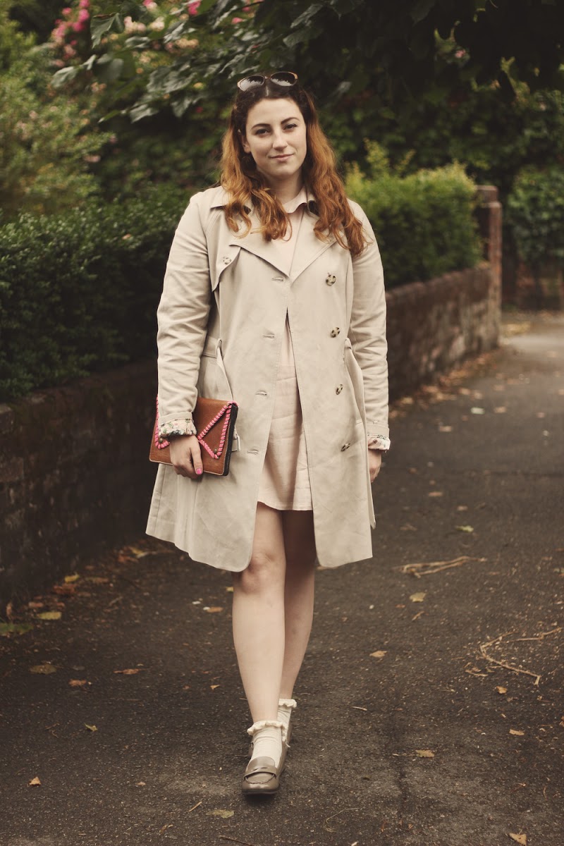 laura ashley trench coat